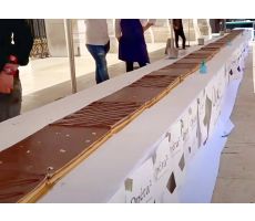 Самый большой в мире торт «Опера» сделали во Франции