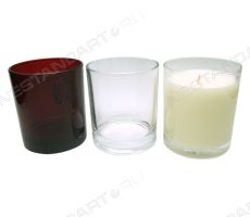 Ароматические свечи в стаканах