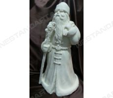 Большая фигура Деда Мороза из шоколада. 1,3 и 4 кило