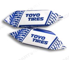 Конфеты «Мишка косолапый» в завертке с логотипом Toyo Tires