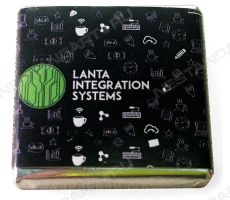 Шоколад 5 г с лого Lanta Intergation Sistems