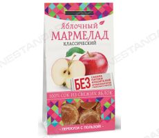 Яблочный мармелад в коробке с лого