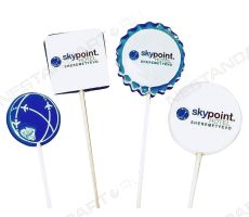 Леденцы на палочке с логотипом Skypoint hotel Sheremetyevo
