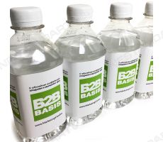 Вода в бутылках с логотипом B2Bbasis